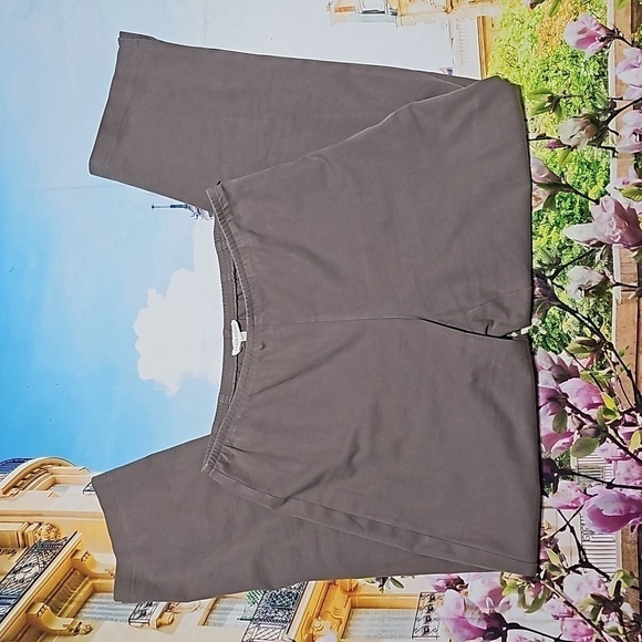 Eileen Fisher Tan Pants Side Zippered Size Small - Picture 2 of 7